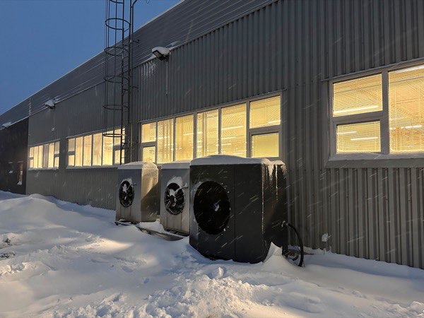 HOTJET factory in winter